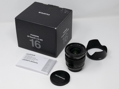Fujifilm XF 16mm f1.4 R WR--Wide Angle Prime Lens Fuji X-mount--Used, Excellent