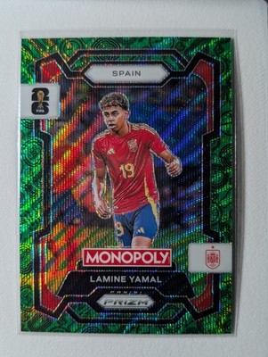 Lamine Yamal #41 2026 Prizm Monopoly World Cup Green Wave Classic
