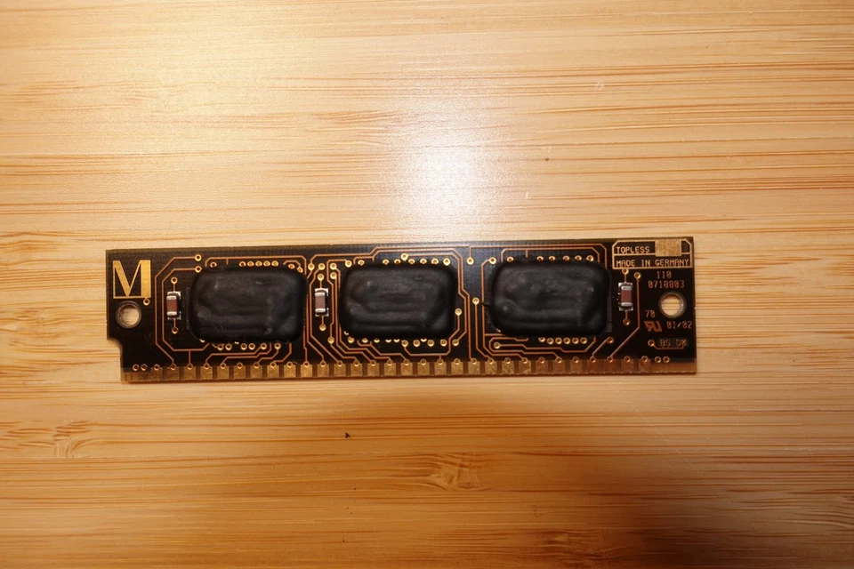 Topless SIMM Ram 1MB 30-Pin 60ns 3-Chip - Retro *Made in Germany* - 1 Stück - Bild 2 von 3