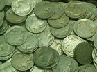 Lot of 40 Buffalo Nickel Coins Partial Date Collection