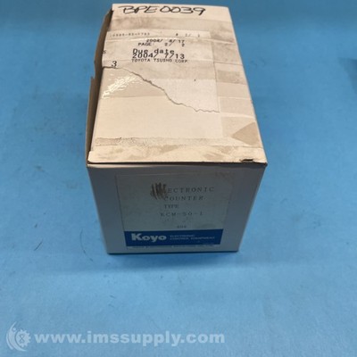 Koyo KCM-50-1 Electronic Multi-Counter FNOB