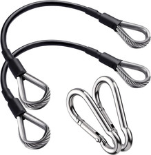 2PCS Gym Cable Extension,Replacement Cable Machine Accessories,Cable Pulley