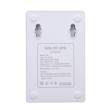 Mini UPS Battery Backup 13500mAh Portable Rechargeable USB DC Backup Power