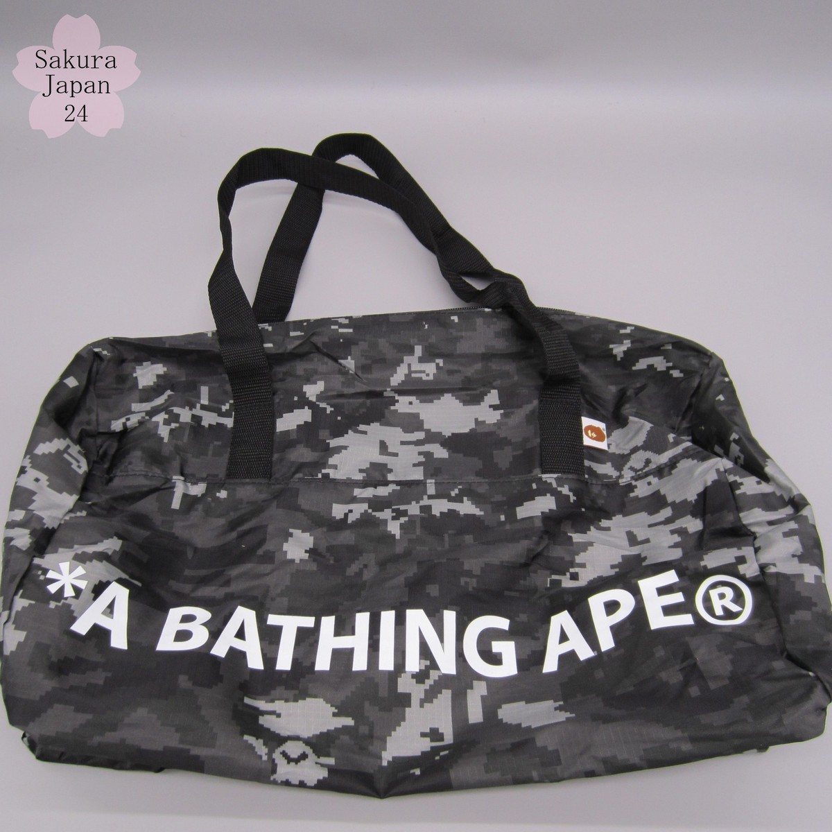 BAPE APE Duffle Bag Camo Digital smart Mar/Apr 2026 Japanese