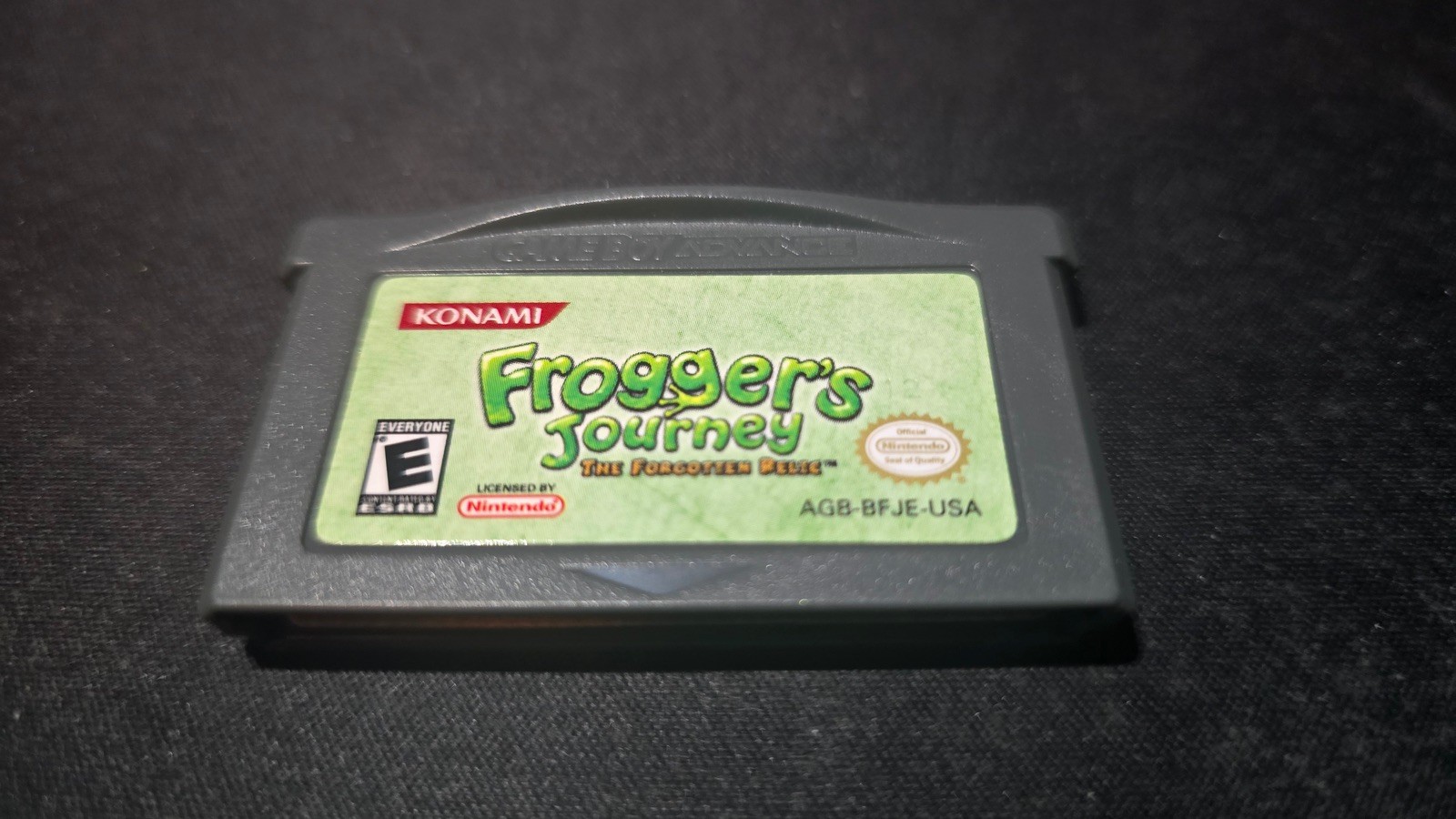 Frogger's Journey The Forgotten Relic Nintendo Game Boy Advance NRMT auth game