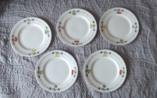 Vintage Hancock's China 'Garside' Side Plates Set Of 5