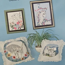 Vintage Something Special Unicorn Collection Cross Stitch Patterns 90000