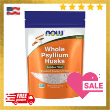 Now Foods Whole Psyllium Husk, 16 oz.