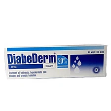 Diabederm Urea Cream 20% Dry Flaky Thick Skin Ichthy Hyperkeratotic Hydrate 100g