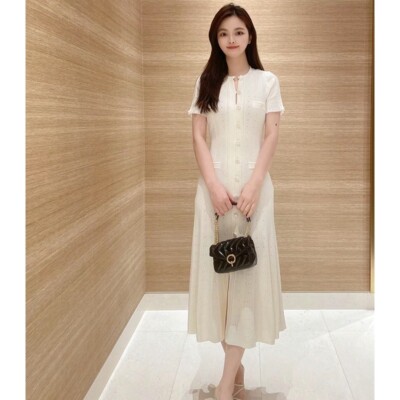 fitted knit sweater dress Wren Sweater Dress Black / S