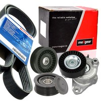 Bosch 6PK2404 Keilrippenriemen-Satz + Spanner FüR CL203 C219 R171 MERCEDES-BENZ