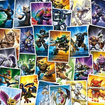 Skylanders Character, Adventure Pack, Vehicle & Item Encoded Cards