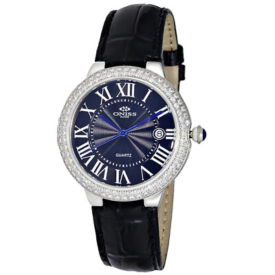 Womens ONISS Diamond Tungsten Jubilee Watch Oniss Tungsten Band Wristwatches for sale | eBay main image 4
