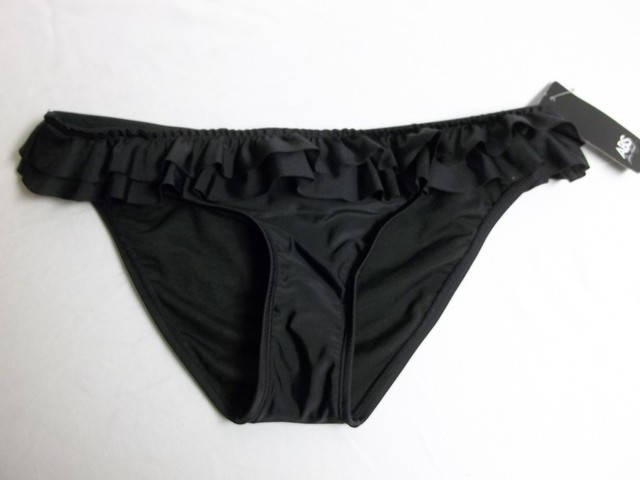 black swim bottoms
