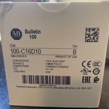 100-C16D10. Allen Bradley. Contactor. 110-120V