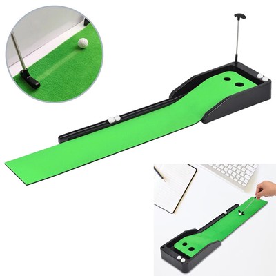 Putting Green Indoor-Set Golf Putting Trainingsmatte für Männer Geschenk Home