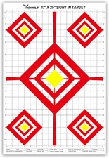 Highwild Sight in Shooting Range Paper Target - 17X25 Inches - Suitable for Hand