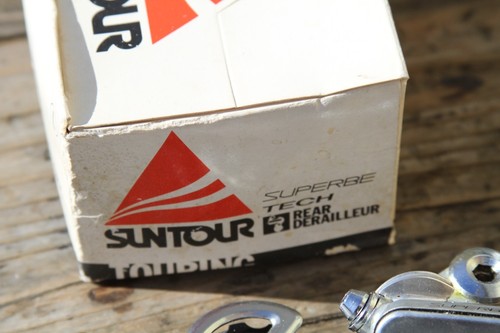 Suntour Superbe Tech Derailleur Long Cage Rear 34t Cog NOS touring RD-4800 - Picture 7 of 10