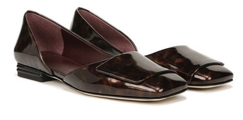 FRANCO SARTO DAMEN TRACY FLATS GRÖSSE 7M-Farbe: Schildkröte braun Kunstleder