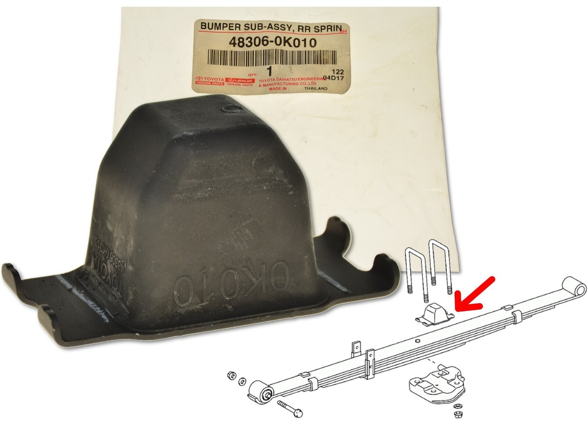 Bumper Assy Rear Spring 48306-0K010 for Toyota Hilux 2005-2015 | eBay