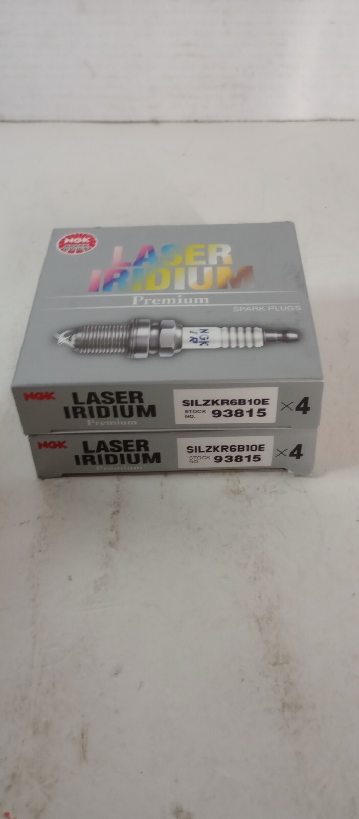 NGK Spark Plug-Laser Iridium High Ignitability NGK SILZKR6B10E 93815 Lot of 8