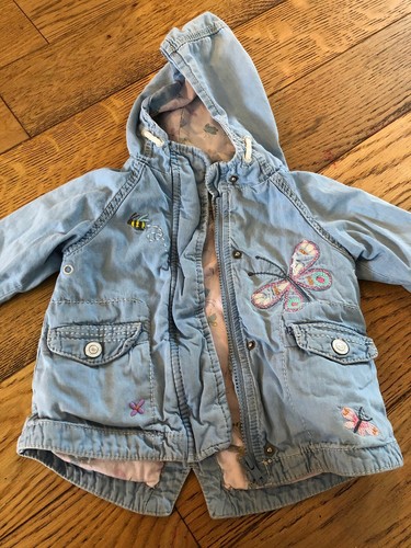 Next Baby Girls Jacket Lightweight Coat 