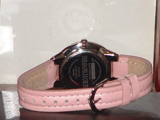 Women’s Silver & Pink Gametime Rhinestone Indianapolis Colts Sports Watch  - Image 3 of 4