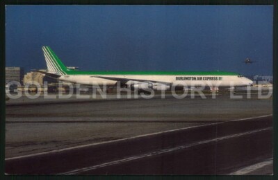MCDONNELL DOUGLAS DC-8-63F F FLUGZEUG FLUGZEUG BILD POSTKARTE UNVERPOSTET