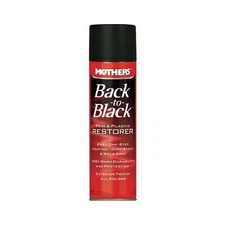 Mothers 06110 Back-to-Black Trim & Plastic Restorer Aerosol 10 oz. Single Unit