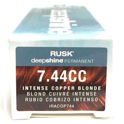 Rusk Deep Shine Permanent Hair Color (CHOOSE COLOR), 3.4 oz