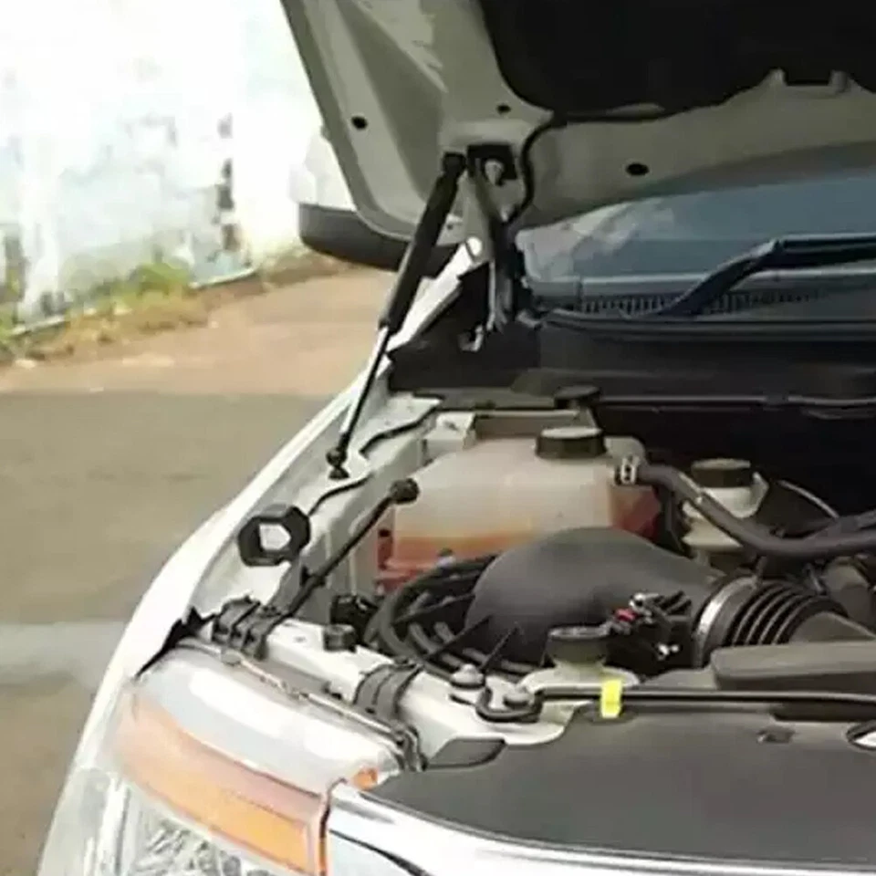 Pair Bonnet Hood Support Gas Struts Lift Shock Fit 2005-2018 Nissan NP300 Navara Foto 3 de 4