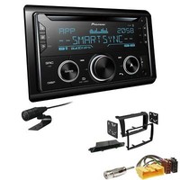 Pioneer Autoradio CD Bluetooth USB Einbauset FüR Mazda 3 2003-2009 Schwarz