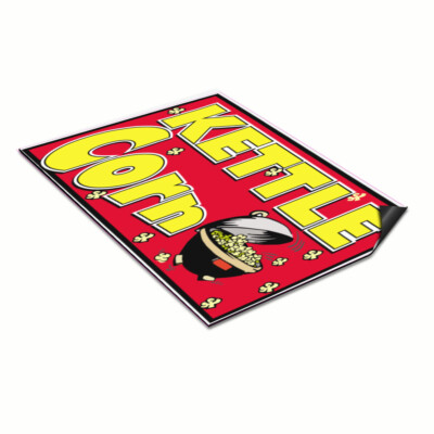 Car Magnet Set of 2 Kettle Corn Restaurant Cafe Bar C Industrial Sign