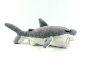 great white shark plush
