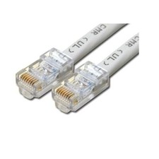 CHN Lot of 5 Ready to Go 36" 3FT Crossover Cable NC-X44303 Cat5 Ethernet Beige