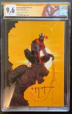 Amazing Spider-Man #23 CGC 9.6 SS.  E.M. Gist Signed +RARE VENOMIZED REMARQUE