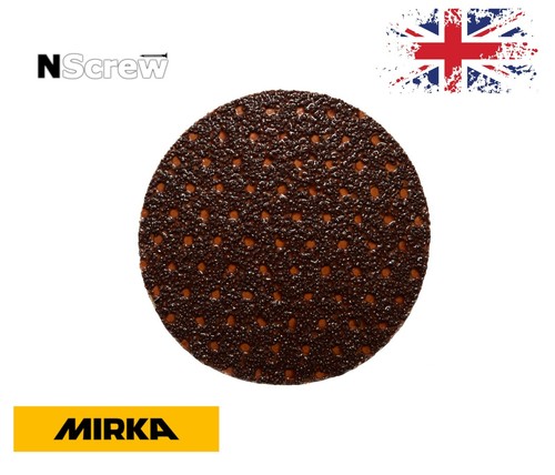 Schleifscheiben 6"" Mirka Schleifpapier 150 mm 40-600 Orbitalpads Haken und Schlaufe - Bild 4 von 4
