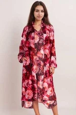 Johnny Was Floral Zip Up Sleep Robe RH23124-7