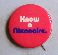 Richard Nixon President campaign pin button political