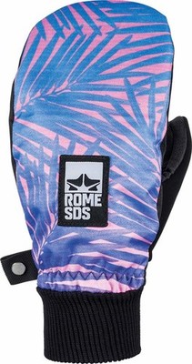 Rome SDS Women's Graphic Snowboard Mitts, Size Medium, Fern Print New
