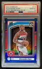 2024-25 Donruss Alexandre Sarr Optic Rated Rookie Preview Blue Prizm #/49 PSA 10Opens in a new window or tab