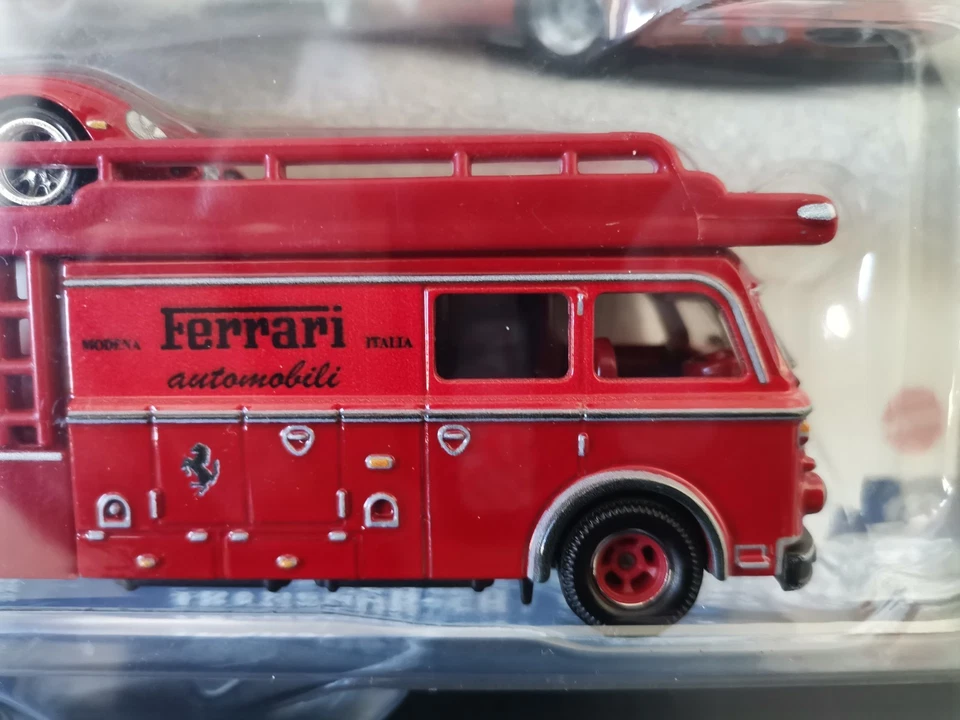 HOT WHEELS TEAM TRANSPORT FERRARI 250 GTO Fiat 642 RNR Bartoletti - Immagine 3 di 4