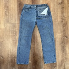 Vintage Levi s 501 Jeans Mens 34x32 Fits 32x30 Made in USA Button Fly 90 s