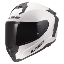 LS2 Challenger II Motorcycle Helmet Gloss Whi...