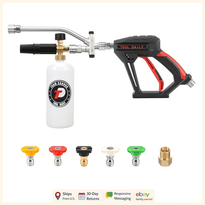 #ad #ad Powerful Pressure Washer Foam Gun with Adjustable Nozzle and Quick Connect $87.99
