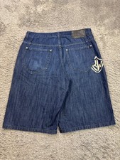 Vtg Rocawear Jean Shorts Men 40x14 Original Fit Skater Baggy Hip Hop Denim Jorts