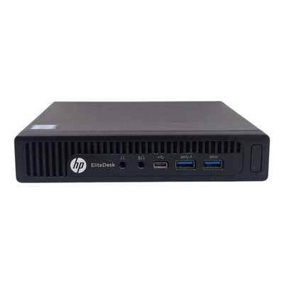   HP EliteDesk 800 G2 DM Mini PC Intel i5-6500T HDMI USB-C MIT NETZTEIL   #G25