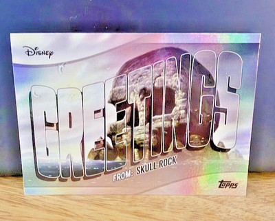 2025 Topps Disney Wonder Greetings From Skull Rock Peter Pan #GF-16