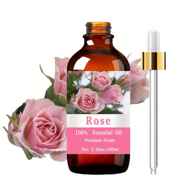 100% Pure Rose Essential Oil | Extremely Purified, Moisturizing