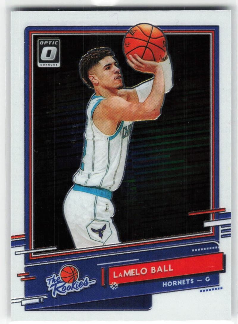 2020-21 Panini Donrus Optic The Rookies LaMelo Ball RC #1 Charlotte Hornets